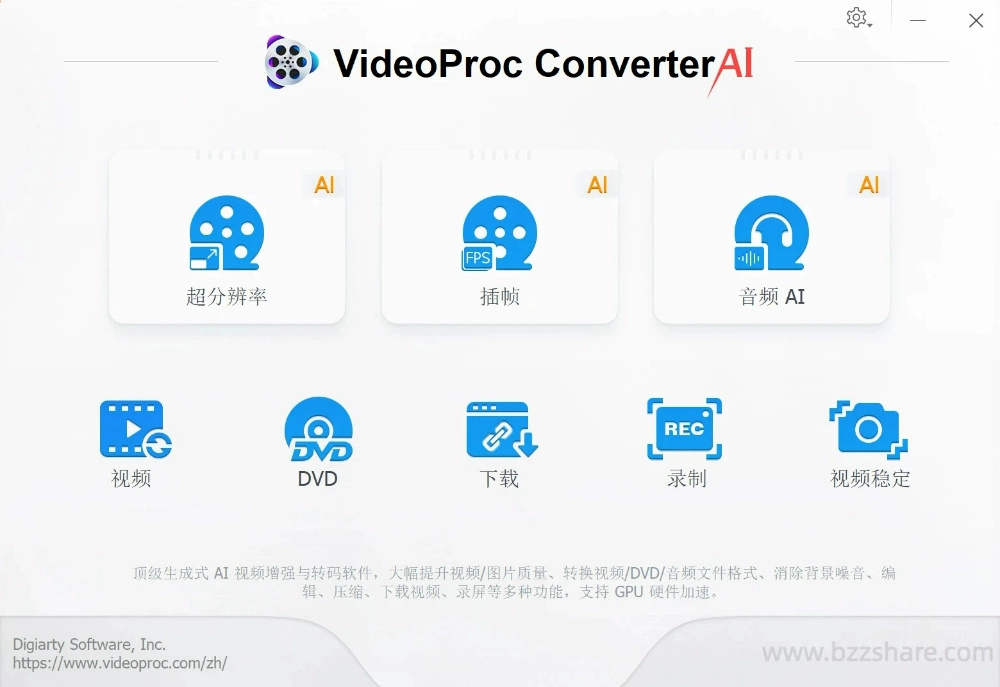 VideoProc Converter AI免费授权激活码1-1